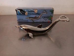 NOS BMF Apribottiglie delfino nichelato Delfino Flashenoffner W. Germania - Foto 1 di 4