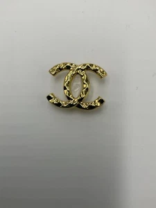 Bling Rhinestone Gold Shoe Charm - Picture 1 of 1