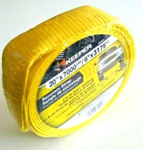 Correa de recuperación Hi-Test Webbing Keeper 2''x20ft 7000Lbs Fuerza de rotura 15000Lbs - Imagen 1 de 3