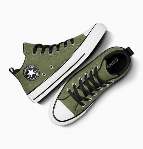 Converse Chuck Taylor bambino donna taglia 4UK All Star Mid Malden Street verde