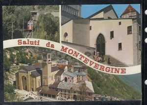 Cartolina Saluti da Montevergine Avellino VEDUTINE QC94 - Picture 1 of 1