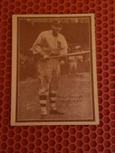 w517 1931 heinie manush vg +