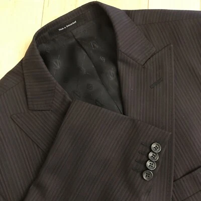 VERSACE COLLECTION Men’s Size 56 / 44 Blazer  Two Button Wool Blazer - Image 1 of 4