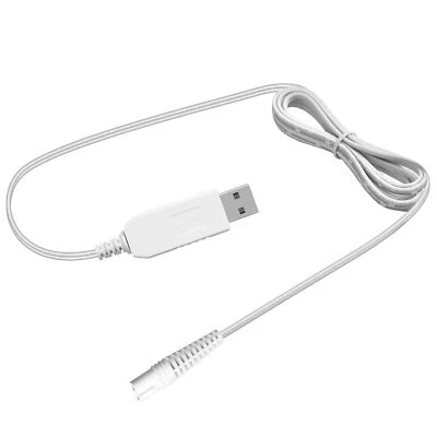 MULTIM USB Charger Cable Compatible with Braun Silk Epil, 12V Power Cord Beard