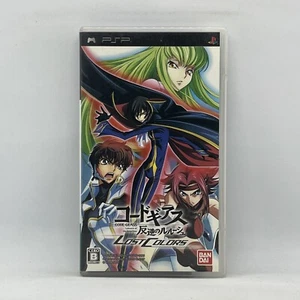 Code Geass Hangyaku No Lelouch Lost Colors PlayStation PSP Portable Japan Import - Picture 1 of 5