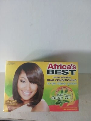 Africa's Best Herbal Intensive Dual Conditioning No-Lye Relaxer System - Image 1 of 3
