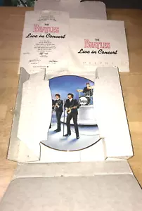 The Beatles Collection "LIVE IN CONCERT" Placa 1 Certificado de Autenticidad + Caja 1991 Delphi Apple - Imagen 1 de 17