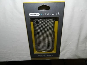 NEW Griffin Chilewich Light Grey Hard Shell Protective Case iPhone 3G GB01390 - Picture 1 of 4
