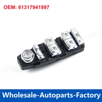61317941997 Power Window Switch For BMW G20 320i 330i M340i G30 520I 530I 540I - Image 1 of 4