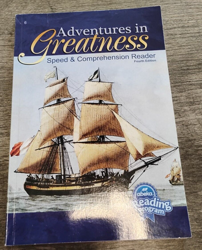 Adventures in Greatness: Speed and Comprehension Reader 4th Edition | eBay