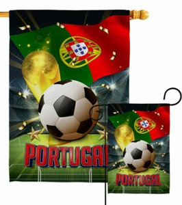 WM Portugal Garten Flagge Sport Fußball Deko Geschenk Hof Haus Banner - Bild 1 von 19