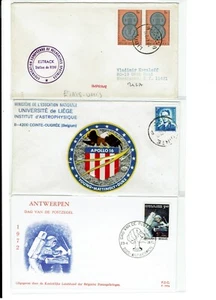 Apollo 16 April 1972 Space 4 Covers Tracking Station: BELGIUM !! - Picture 1 of 2