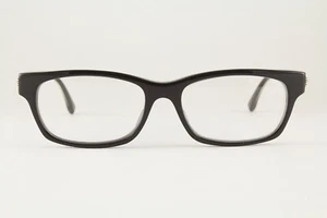 Rare Authentic Chrome Hearts DROP BOX BK 53mm Black Cat Eye Glasses Japan - Picture 1 of 5