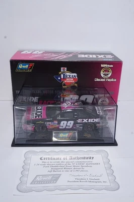 Jeff Burton Revell Exide Diecast 1:24 Texas Motor Speedway Inaugural Winner 1997 - Image 1 of 4