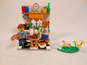 LEGO Holiday Painting Easter Eggs 40121 Complete w/Box & Instructions
