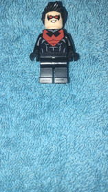 Lego Red Nightwing Minifigure DCSuper Heroes 76011 Batman: Man-Bat Attack