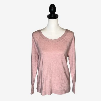 Top Deportivo Tejido Victoria's Secret M Nudo Torcido Espalda Manga Larga Rubor Rosa NUEVO Foto 1 de 4