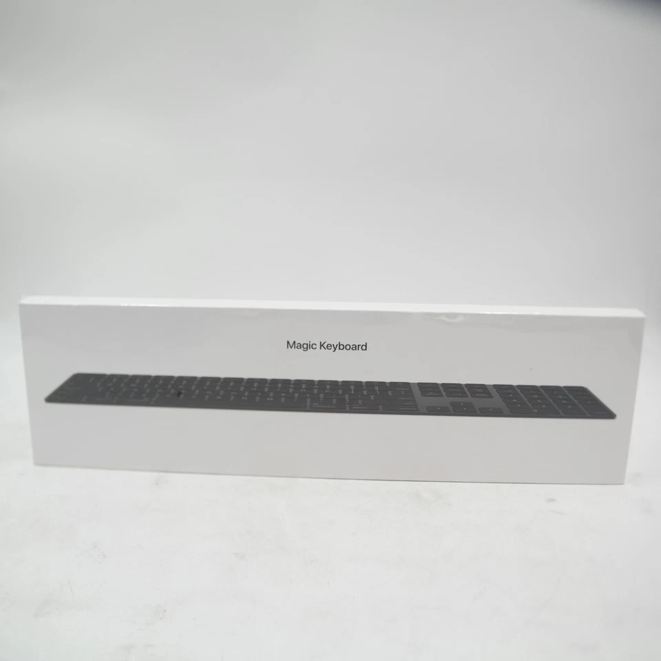 NUEVO Teclado mágico Apple genuino con teclado numérico (gris espacial/negro) A1843 Foto 1 de 4