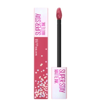 Maybelline New York Lippenstift, Super Stay Matte Ink-395 Birthday Bestie