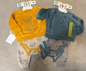 Lot Of Disney Baby Clothes Lion King And Mickey Outlet Size 6months New - Picture 1 of 9