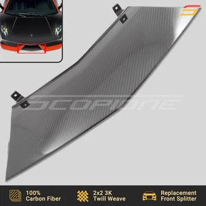 Scopione Carbon Front Bumper Splitter Lip for Lamborghini 11-14 Gallardo LP570 - Bild 1 von 6
