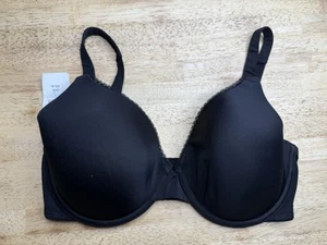 NWT Motherhood 34DD Full Coverage Underwire Nursing Maternity Bra 99207 Black - Picture 1 of 5