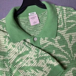 Massive Luxus Edition Häkel Strick Kurzarm Shirt Blumen Gr. XL Neu mit Etikett - Bild 1 von 9