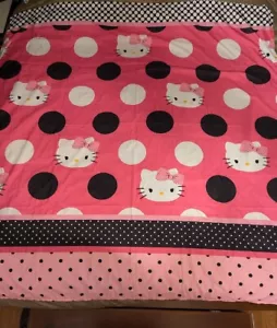 Hello Kitty by Sanrio Fabric Shower Curtain - 72" x 72" - Picture 1 of 3