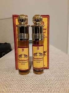 Kamini Sandalwood Triple Strength XXX Perfume Oil 8.5ml x 2 Bottles - fast Ship - Picture 1 of 4