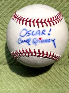 Caroll Spinney Oscar! Autografo singolo firmato Sweet Spot Selig BB JSA COA - Foto 1 di 2