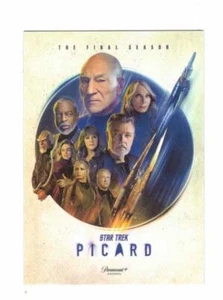 2023 Paramount + STAR TREK PICARD - Season 3 - Promo Card 3 - Picture 1 of 2