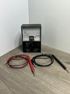 AMPROBE AM-2A AC/DC Multimeter Voltmeter Amprobe Instrument Made In Japan Tested - Picture 1 of 14