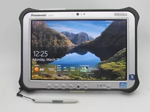 Panasonic Toughpad FZ-G1 i5-3437U 1.9GHz 4GB RAM 128GB mSATA 10" Windows 10 Home - Picture 1 of 11
