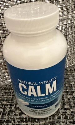 Magnesio Natural Vitality Calm (120 unidades) Foto 1 de 4