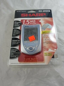 Organisateur d'assistant tactile stylet Sharp OZ-290HII avec synchronisation Outlook scellé en usine - Photo 1 sur 2