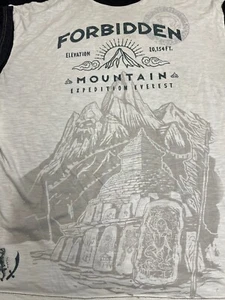 Disney Animal Kingdom Forbidden Mountain Expedition Everest 2XL Shirt - Picture 1 of 6