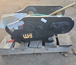 WERK-BRAU MINI EXCAVATOR CLASS 4 SPRING LOADED QUICK ATTACH COUPLER KUBOTA KX080 - Picture 1 of 12