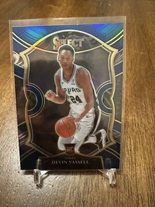 Devin Vassell 2021 Panini Select Blue Silver Prizm Concourse RC #71 - Picture 1 of 2
