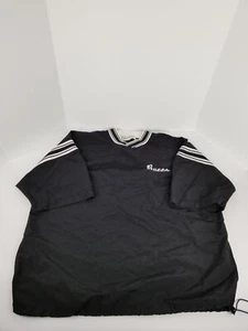 Mens Buccs Spell-out Tonix Nylon Pullover Varsity V Neck Jacket Size XXL Black - Picture 1 of 9