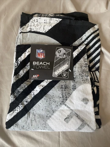 New 2014 NFL Oakland Raiders 28 x 58 Beach Towel Home Decor Towel Cotton Cover