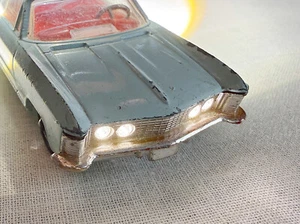 Corgi Toys Vintage Buick Riviera with Trans-O-Lite Headlamps - Lt. Blue - Picture 1 of 6