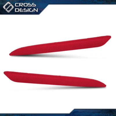 Par de luces reflectoras de parachoques trasero L+R aptas para Mercedes Benz Clase S W222 AMG Foto 1 de 4