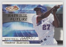 2001 Fleer Futures Bats to the Future Vladimir Guerrero #4BF HOF