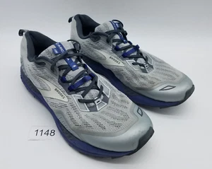Zapatos para correr Brooks Cascadia 15 para hombre talla 13 D gris azul marino *Ver desc - Imagen 1 de 14