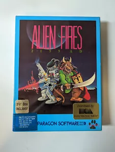 Alien Fires 2199 AD - IBM PC/kompatibel 5,25"" & 3,5"" Festplatten - Paragon, 1987 - Bild 1 von 10