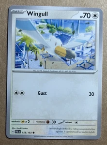 Pokemon Paldea Evolved Wingull 158/193 - Picture 1 of 1
