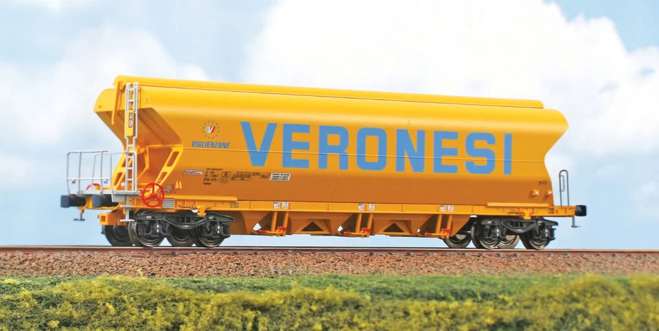 NME BLACKSTAR BS10024 VERONESI tramoggia Tagnpps 101m³ livrea gialla