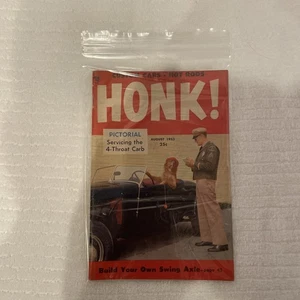 Aug. 1953 Honk! magazine - Greasers, Dolls, Rock N Roll, & Hot Rod Subculture - Picture 1 of 2