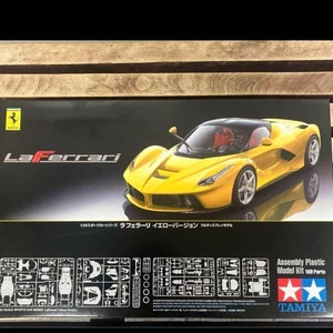 Tamiya 1/24 Ferrari LaFerrari Amarillo Plástico Modelo Kit 257380G - Imagen 1 de 1