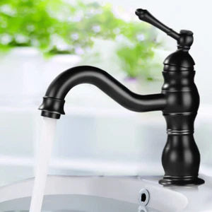 Miscelatore retrò bagno cucina lavello rubinetto miscelatore monocomando rubinetto nuovo - Foto 1 di 18